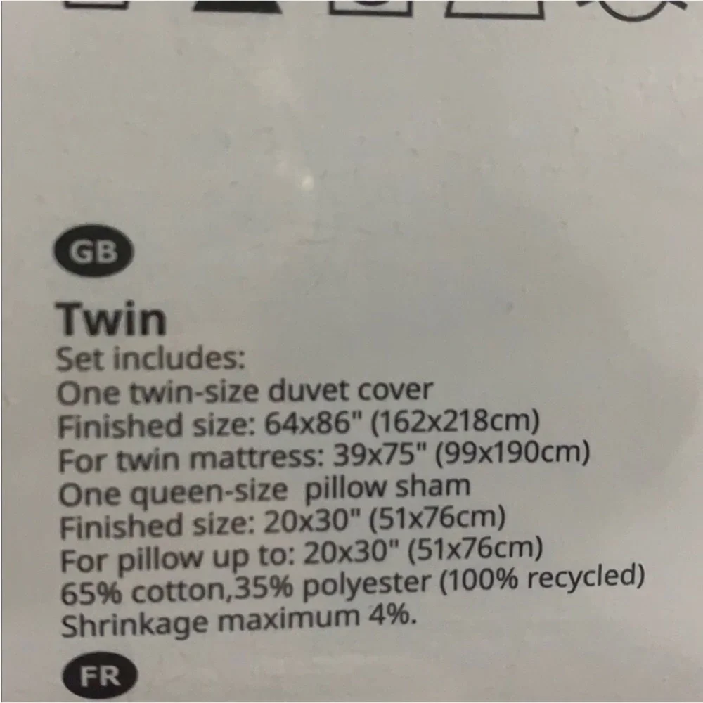 IKEA size twin
